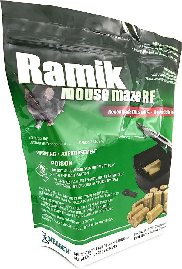 RAMIK REFIILABLE Mouse and Rat Poison