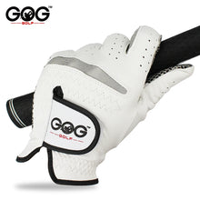 6 PCS Golf Gloves Men's Golf Glove Soft Breathable Pure Sheepskin Genuine Leather Slip-Resistant Design Drop Ship