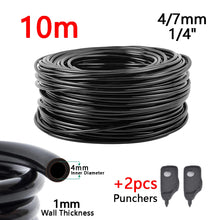 Greenhouse Garden 5-30M Automatic Drip Watering Irrigation Kit System 1/4'' 4/7mm