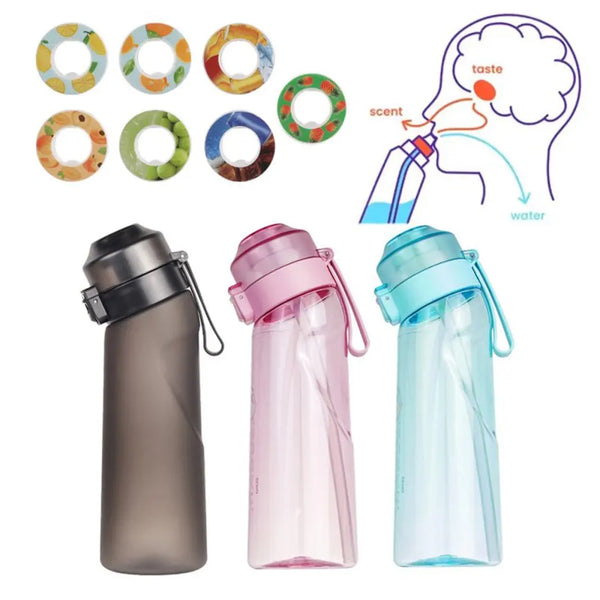 Water Bottle Ring Flavor Ring Fruit Flavored Ring Multi-scented Fruity Ring Magic Water Drinker Eliminate Odors