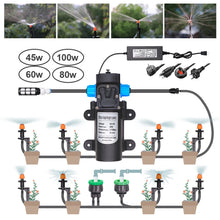 5-30M Pump Self-priming Garden Irrigation Watering System 90/180/360/ Strip Sprinkler