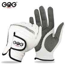 6 PCS Golf Gloves Men's Golf Glove Soft Breathable Pure Sheepskin Genuine Leather Slip-Resistant Design Drop Ship